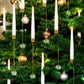 🎁🎄Прозрачна кристална топка LED коледна елха свещ🕯️