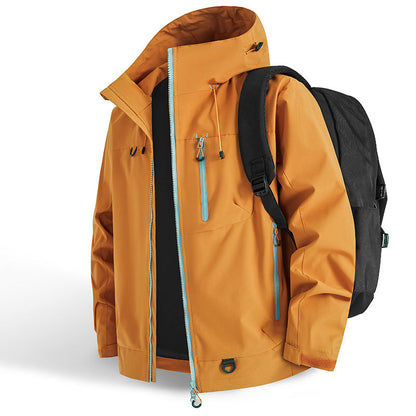 Outdoor Waterproof Sports Hooded Jacket