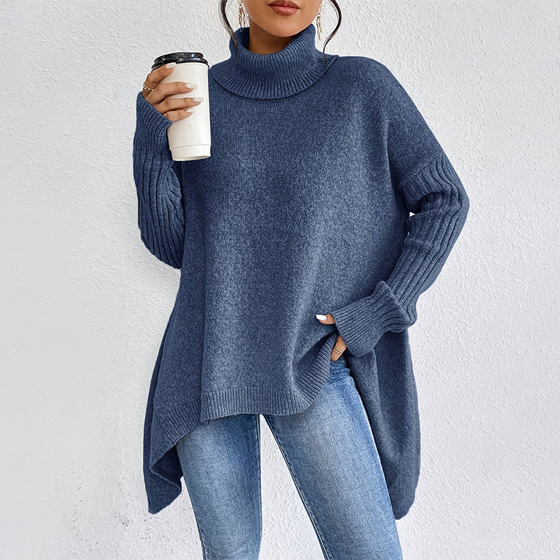 💖LAST DAY PROMOTION - 50%OFF 💖 Women’s Fashion Solid Color Turtleneck Sweater