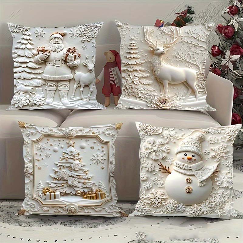 🎄 Украсете дома си с меки 3D коледни калъфки – уют, стил и празнично настроение ❤️