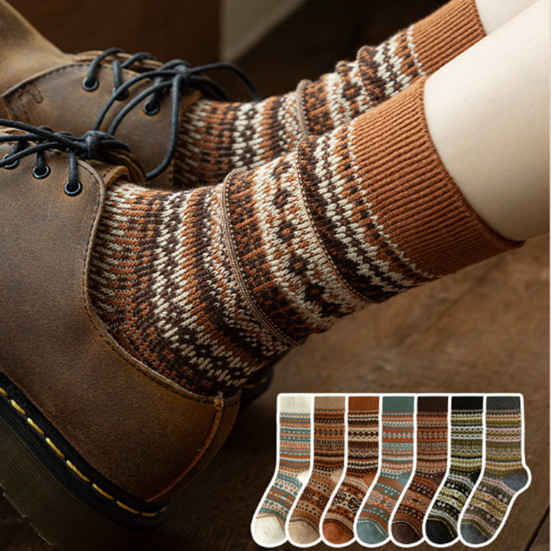 🔥Hot Sale Deals-Retro Ethnic Style Socks