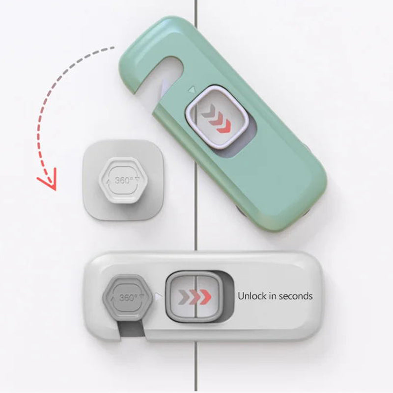 🚨 LIMITED-TIME 50% OFF! 🔒 Multifunctional Child Proof Refrigerator Locks – Secure, Invisible, Simple Install ✨