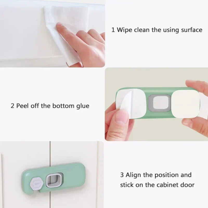 🚨 LIMITED-TIME 50% OFF! 🔒 Multifunctional Child Proof Refrigerator Locks – Secure, Invisible, Simple Install ✨