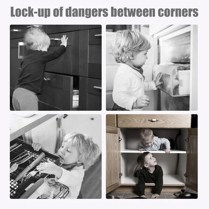 🚨 LIMITED-TIME 50% OFF! 🔒 Multifunctional Child Proof Refrigerator Locks – Secure, Invisible, Simple Install ✨