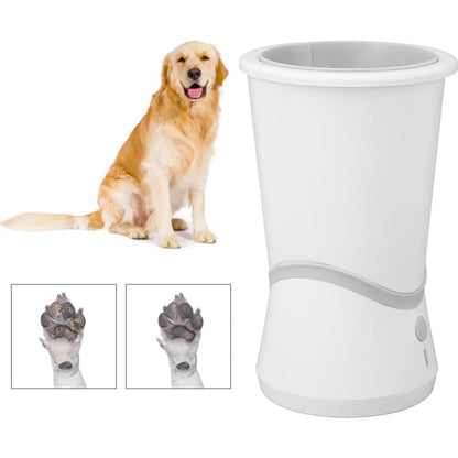 🐾✨Auto-Rotary Pet Paw Cleaner – Gentle, Efficient, Mess-Free Paw Cleaning for Dogs & Cats