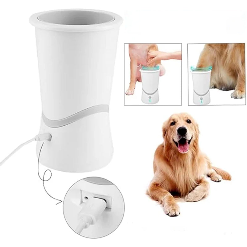 🐾✨Auto-Rotary Pet Paw Cleaner – Gentle, Efficient, Mess-Free Paw Cleaning for Dogs & Cats