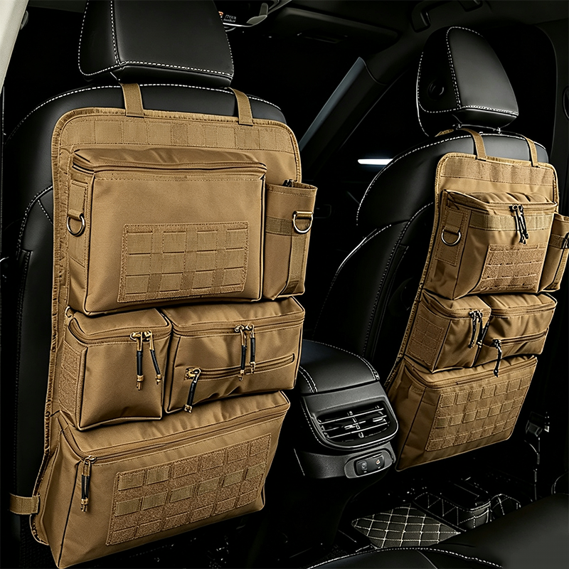 🚗✨Car Seat Back Organizer – Multi-Pocket, Tidy & Convenient