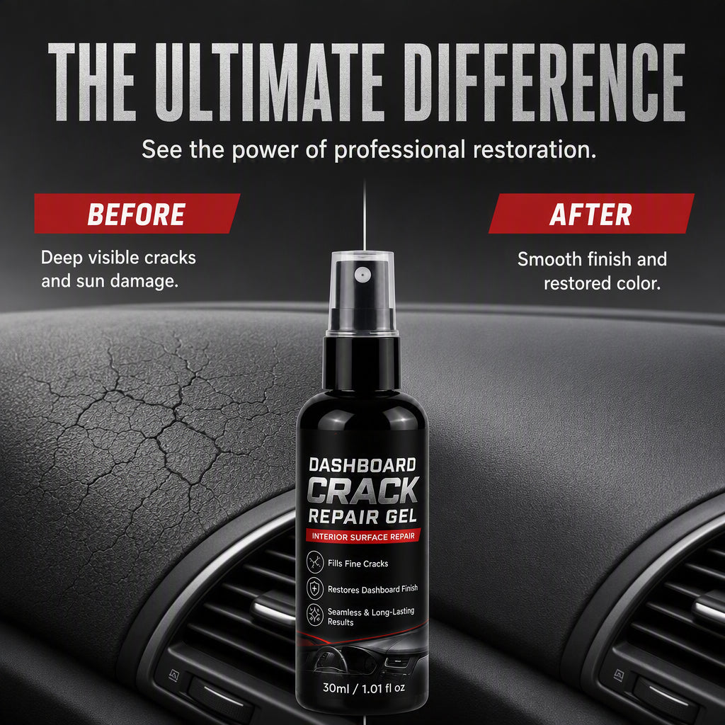 🚗✨ Car Dashboard Crack Repair Gel – Fill & Restore Worn Interior Surfaces