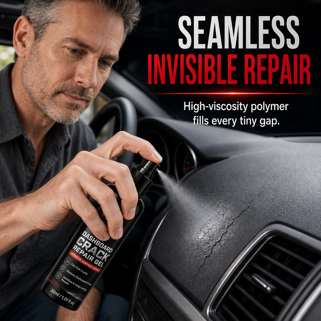🚗✨ Car Dashboard Crack Repair Gel – Fill & Restore Worn Interior Surfaces