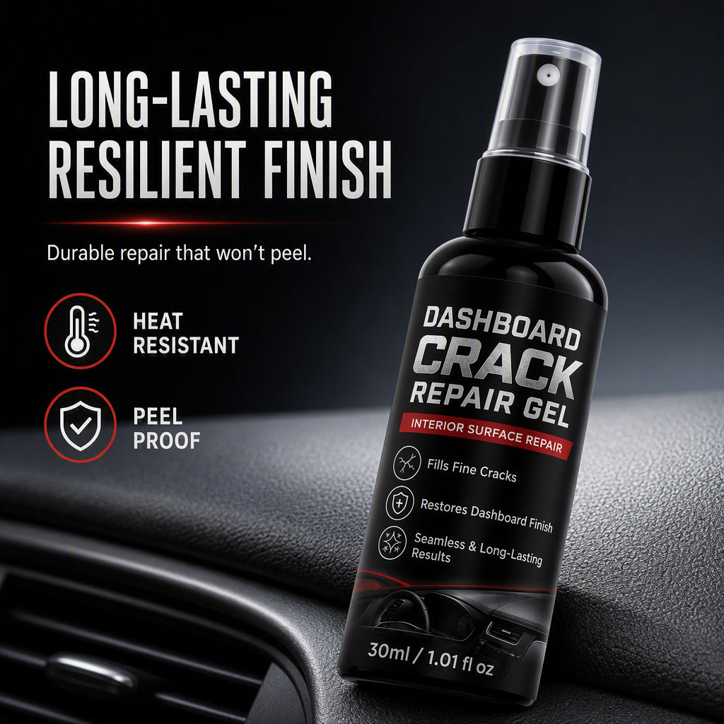 🚗✨ Car Dashboard Crack Repair Gel – Fill & Restore Worn Interior Surfaces