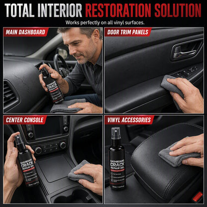 🚗✨ Car Dashboard Crack Repair Gel – Fill & Restore Worn Interior Surfaces