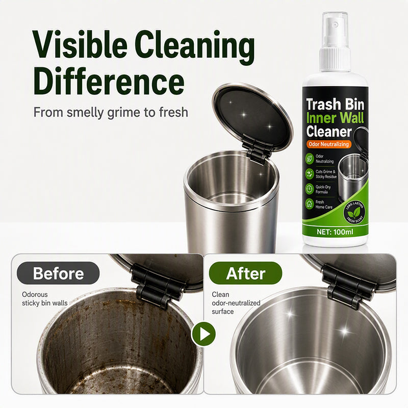 🧴 Save 50%! 🗑️ Trash Can Cleaning Spray – Deep clean & odor control ✨