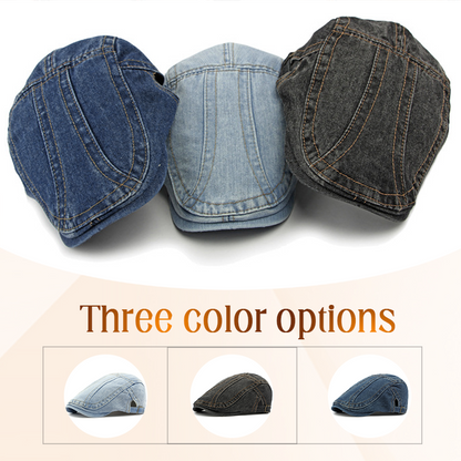 🧢✨Unisex Denim Newsboy Cap – Classic Style, Comfortable Fit, Everyday Versatile