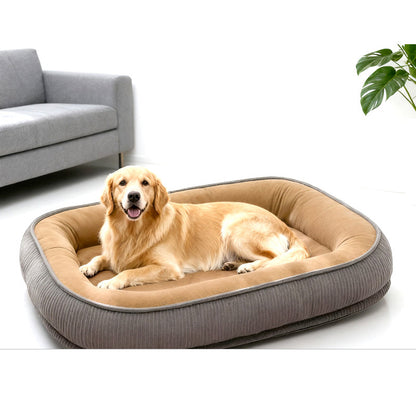 All‑Season Ergonomic Comfort Pet Bed – Snug, Breathable, Cozy ✨