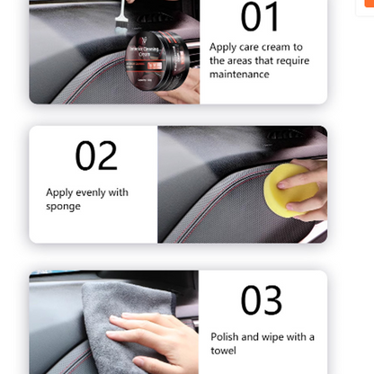 Interior Cleaning Cream for Cars