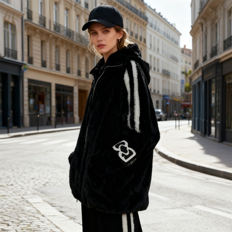 💫 Easy Layering | Women's Hooded Zip-Up Casual Coat⚡
