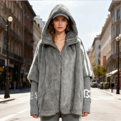 💫 Easy Layering | Women's Hooded Zip-Up Casual Coat⚡