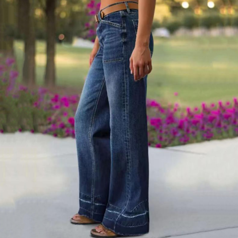 👖✨Bestseller -Women's Retro Flare Jeans with Pockets