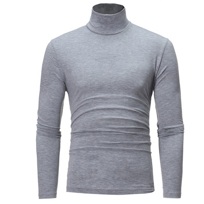 🔥50% OFF!✨Men's Slim Fit Mock Turtleneck Top – Sleek, Stretchy, Modern Everyday Essential