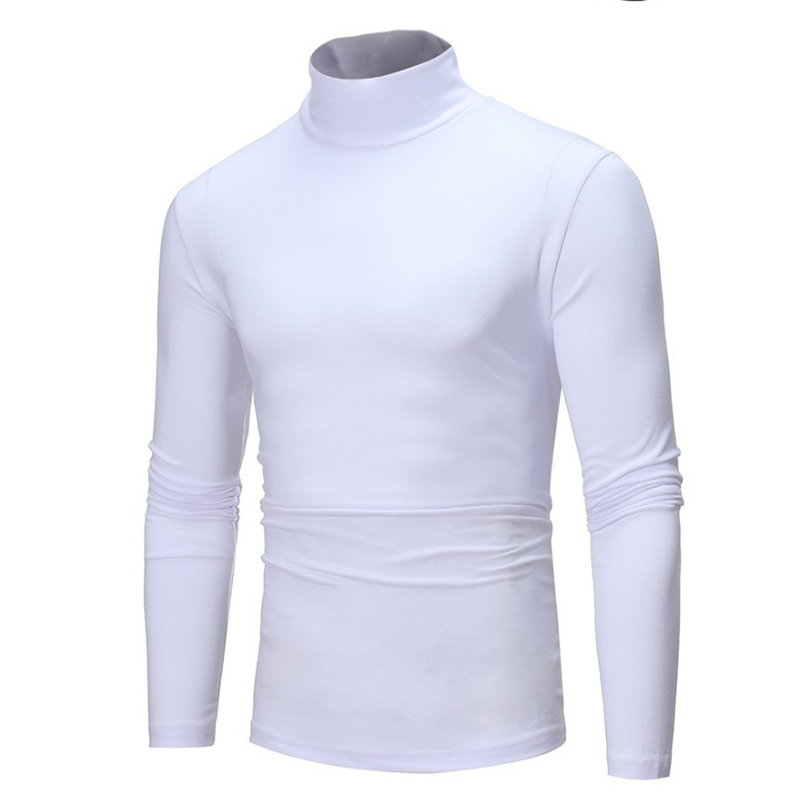 🔥50% OFF!✨Men's Slim Fit Mock Turtleneck Top – Sleek, Stretchy, Modern Everyday Essential