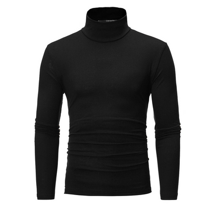 🔥50% OFF!✨Men's Slim Fit Mock Turtleneck Top – Sleek, Stretchy, Modern Everyday Essential