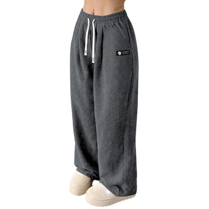 🌸Hot Sale 50% OFF 👖 Women's Corduroy High-Waisted Wide-Leg Pants | Retro Texture & Flattering Fit