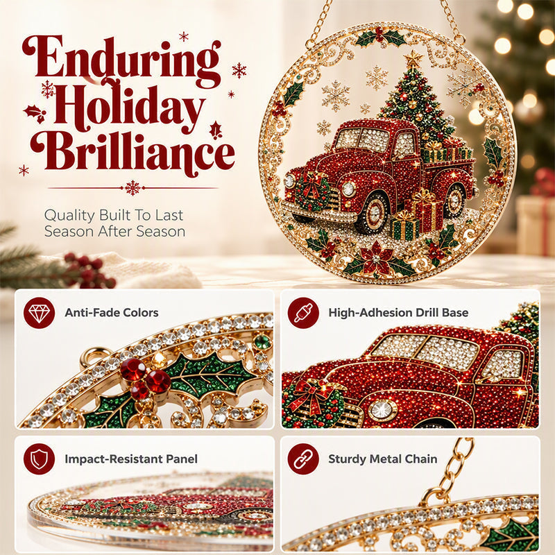 🎄✨Christmas Pearl Art DIY Kit – Handmade Holiday Ornaments