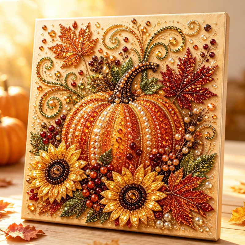 Autumn 3D Pearl Painting Kit