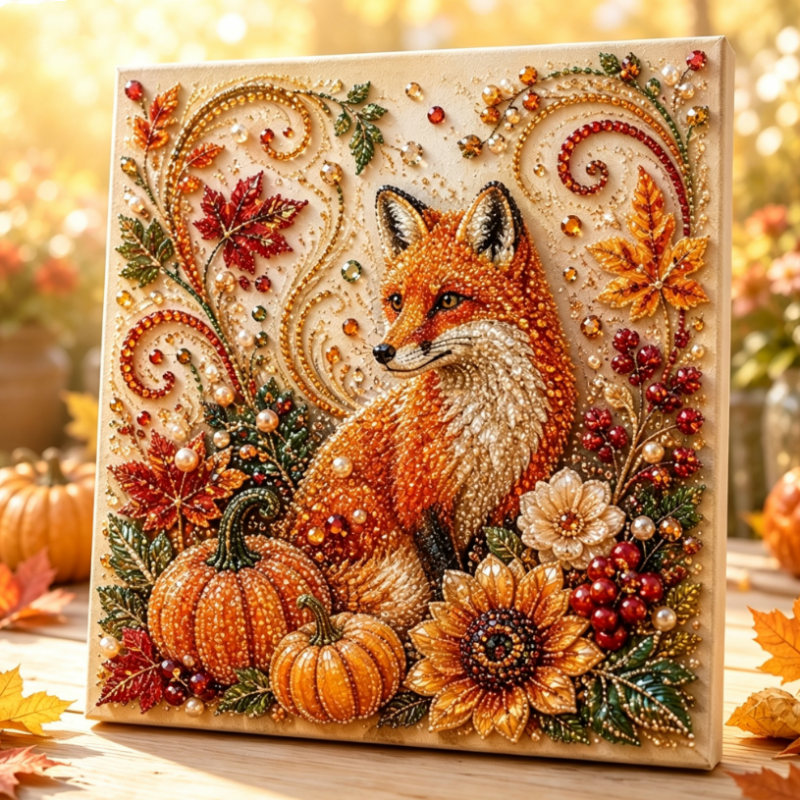 Autumn 3D Pearl Painting Kit