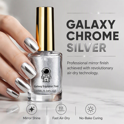 💅 BUY 1 GET 1 FREE! ✨ No-Bake Galaxy Chrome Nail Polish – Air Dry, Shiny, Salon Look ✨