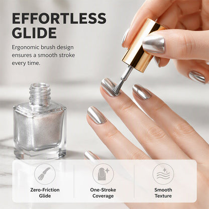 💅 BUY 1 GET 1 FREE! ✨ No-Bake Galaxy Chrome Nail Polish – Air Dry, Shiny, Salon Look ✨