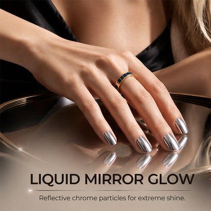 💅 BUY 1 GET 1 FREE! ✨ No-Bake Galaxy Chrome Nail Polish – Air Dry, Shiny, Salon Look ✨
