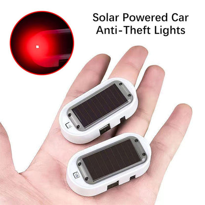 🚨50% OFF🚨 Stop Car Break‑Ins! Solar Flashing LED Light Scares Thieves Away🛡️