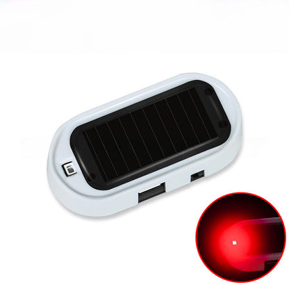 🚨50% OFF🚨 Stop Car Break‑Ins! Solar Flashing LED Light Scares Thieves Away🛡️