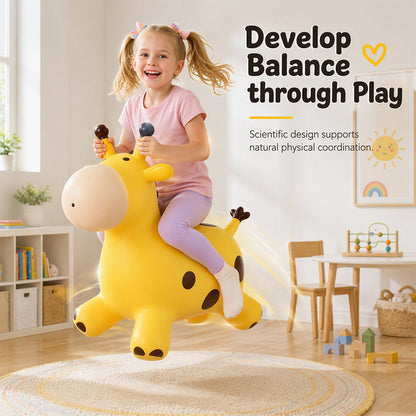 🎁🎄Christmas Sale!💞50K+ SOLD!⏳✨Cute Giraffe Bouncy Animal Hopper for Kids