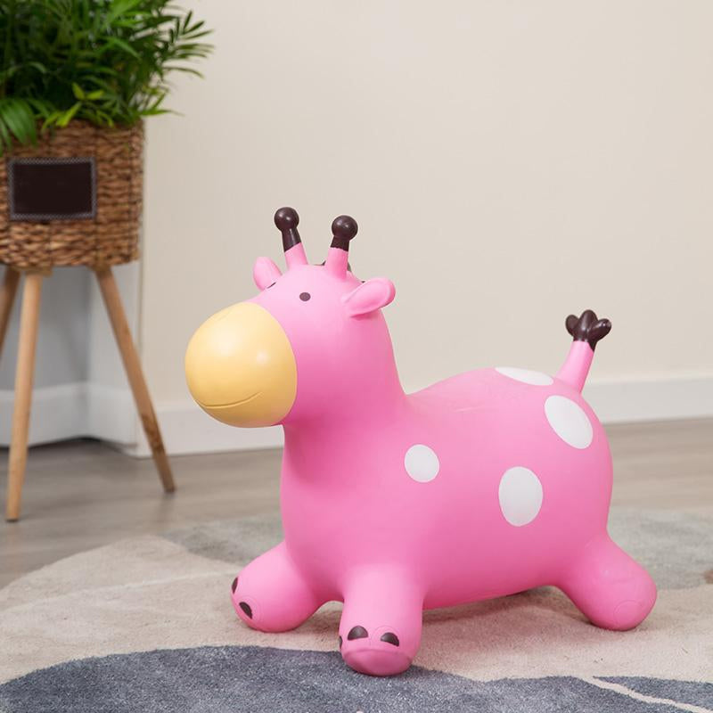 🎁🎄Christmas Sale!💞50K+ SOLD!⏳✨Cute Giraffe Bouncy Animal Hopper for Kids