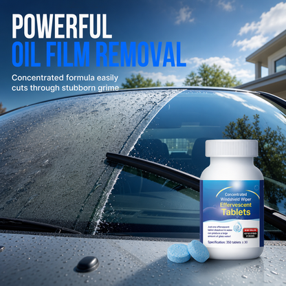 🚗💧Car Windshield Washer Effervescent Tablets – Dissolve Fast, Clean Streak-Free, Easy to Use
