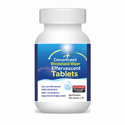 🚗💧Car Windshield Washer Effervescent Tablets – Dissolve Fast, Clean Streak-Free, Easy to Use