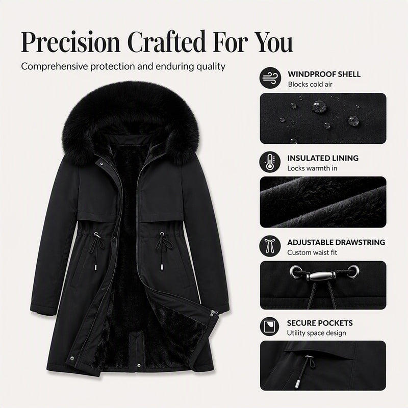 🧥 More Coverage, Easy Everyday Warmth | Women's Mid-Length Jacket⚡Free shipping