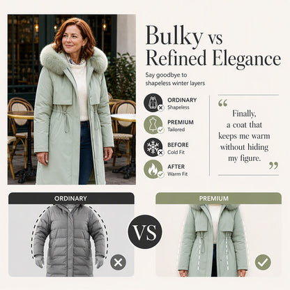 🧥 More Coverage, Easy Everyday Warmth | Women's Mid-Length Jacket⚡Free shipping