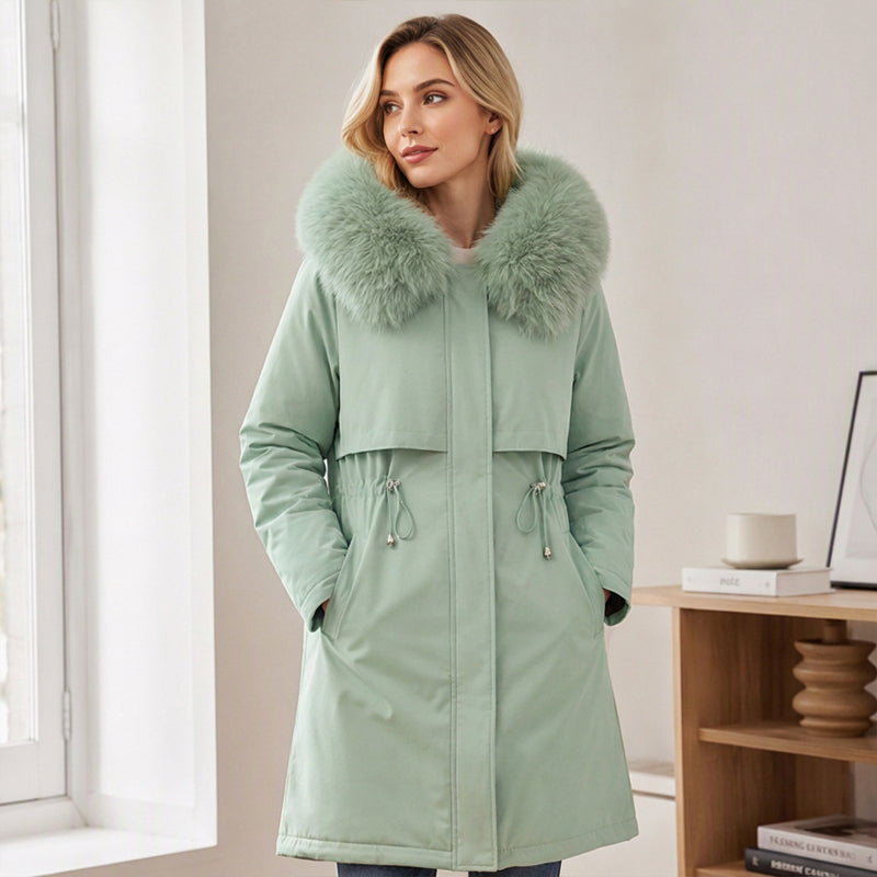 🧥 More Coverage, Easy Everyday Warmth | Women's Mid-Length Jacket⚡Free shipping