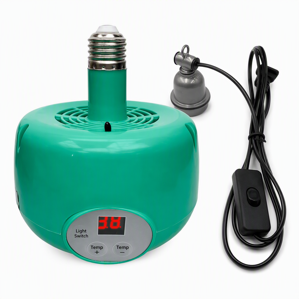 🐣🌡️Intelligent Temperature Control Brooder Heater – Constant Warmth, Safe & Energy-Saving for Chicks