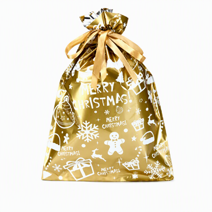 🎅Xmas HOT Sales - 48% OFF🎁10 Pack Christmas Drawstring Candy Gift Bags