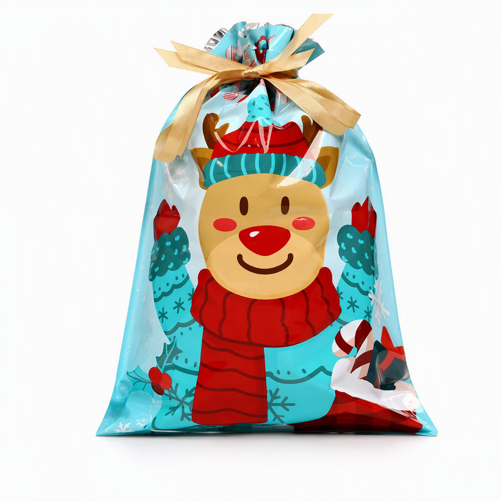 🎅Xmas HOT Sales - 48% OFF🎁10 Pack Christmas Drawstring Candy Gift Bags