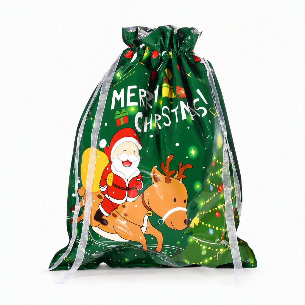 🎅Xmas HOT Sales - 48% OFF🎁10 Pack Christmas Drawstring Candy Gift Bags