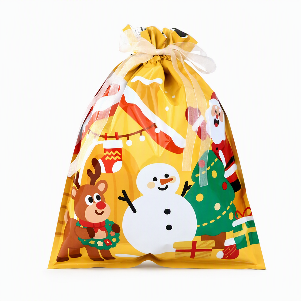 🎅Xmas HOT Sales - 48% OFF🎁10 Pack Christmas Drawstring Candy Gift Bags