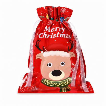 🎅Xmas HOT Sales - 48% OFF🎁10 Pack Christmas Drawstring Candy Gift Bags