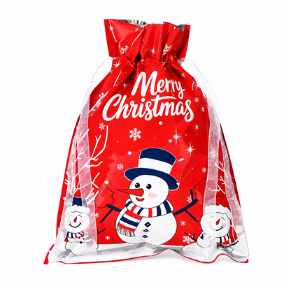 🎅Xmas HOT Sales - 48% OFF🎁10 Pack Christmas Drawstring Candy Gift Bags