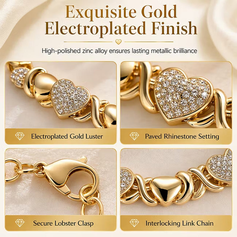 🎁 Early Christmas Hot Sale 53% OFF🎅 Classic Heart Shape Jewelry 4-Piece Set