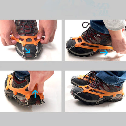 🥾 Save 50%! ❄️ Anti-Slip Crampons – Grippy, stretch-fit & portable ✨